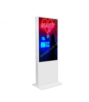 43'' - 65'' PCAP Touch Floor Standing Double-sided Displays