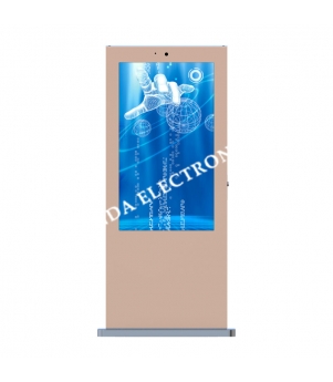 32''-110'' Floor Standing Outdoor Advertising Display Sheet Metal Shell Series