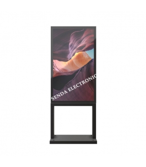 32''-110'' Floor Standing Outdoor Advertising Display Care Free Shell Series