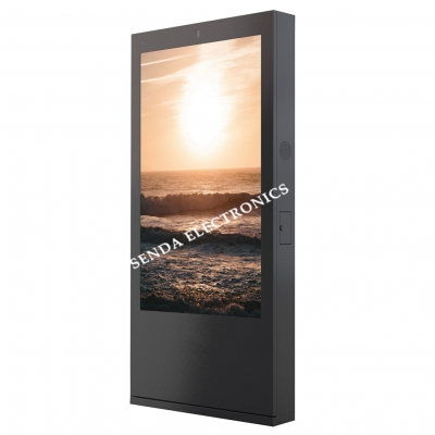 43''-110'' Floor Standing Outdoor Advertising Display Aluminium Shell Series