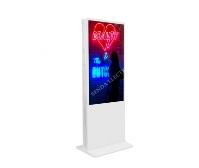 43'' - 65'' Infrared Touch Floor Standing Double-sided Displays