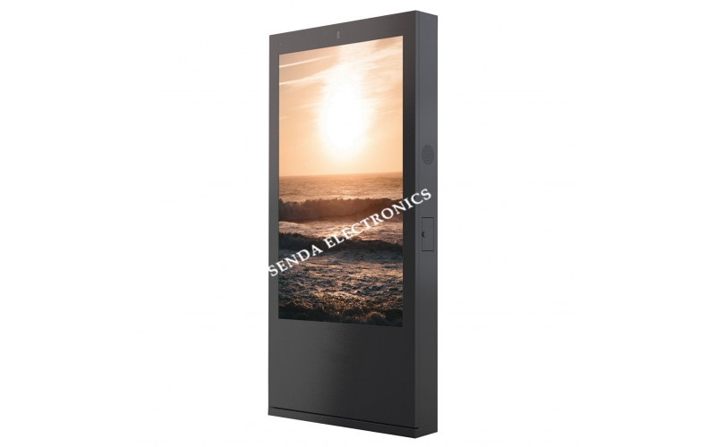 43''-110'' Floor Standing Outdoor Advertising Display Aluminium Shell Series